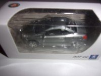 1/64 VOITURE MINIATURE DE COLLECTION 3INCHES PEUGEOT 207CC ROLAND GARROS GRIS NOREV